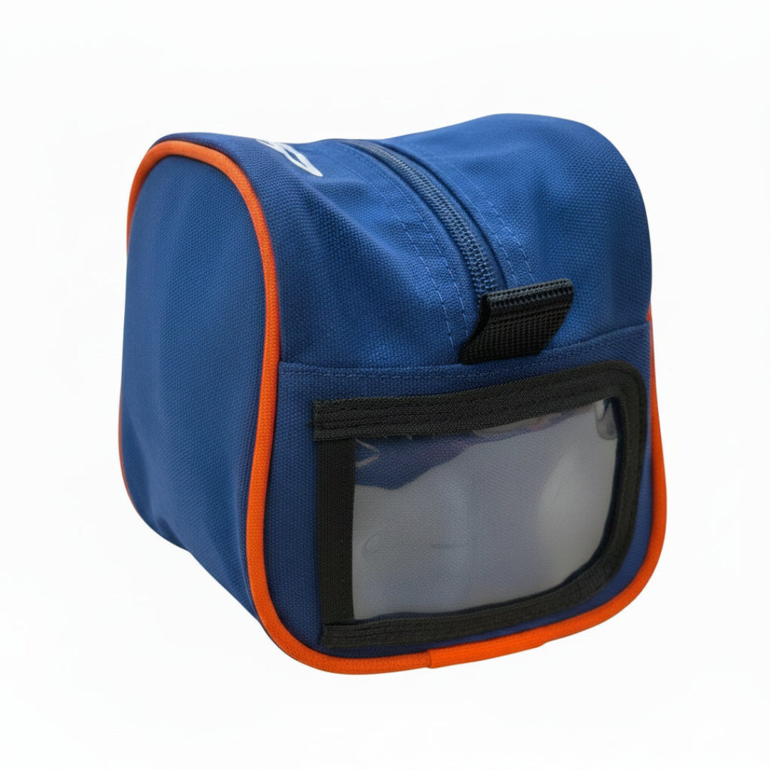 Bauer Canvas Hockey Shower Bag blue orange