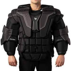 Bauer Intermediate Elite Hockey Goalie Chest and Arm Protector black
