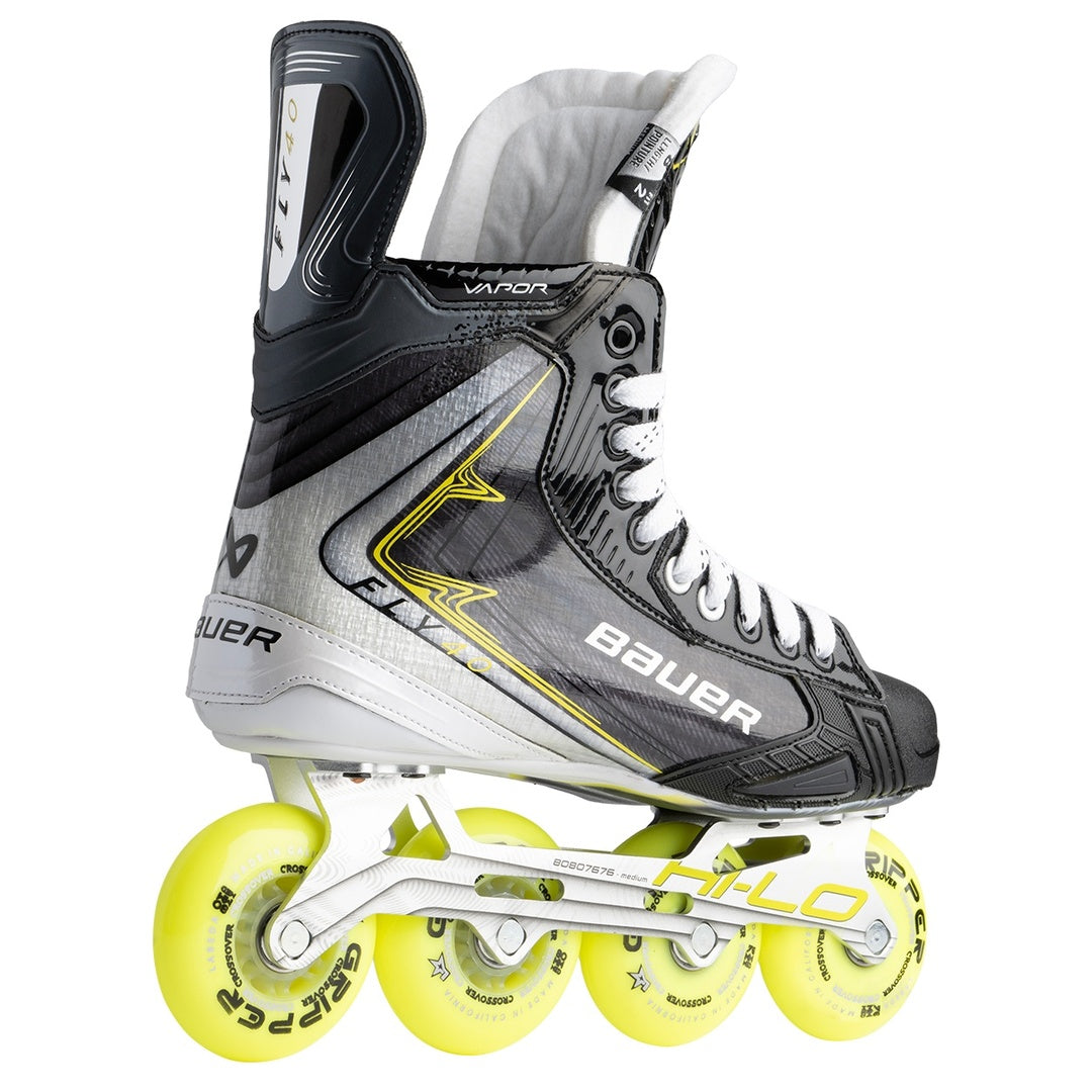 Bauer Intermediate FLY40 RH Inline Hockey Skate black/grey/yellow