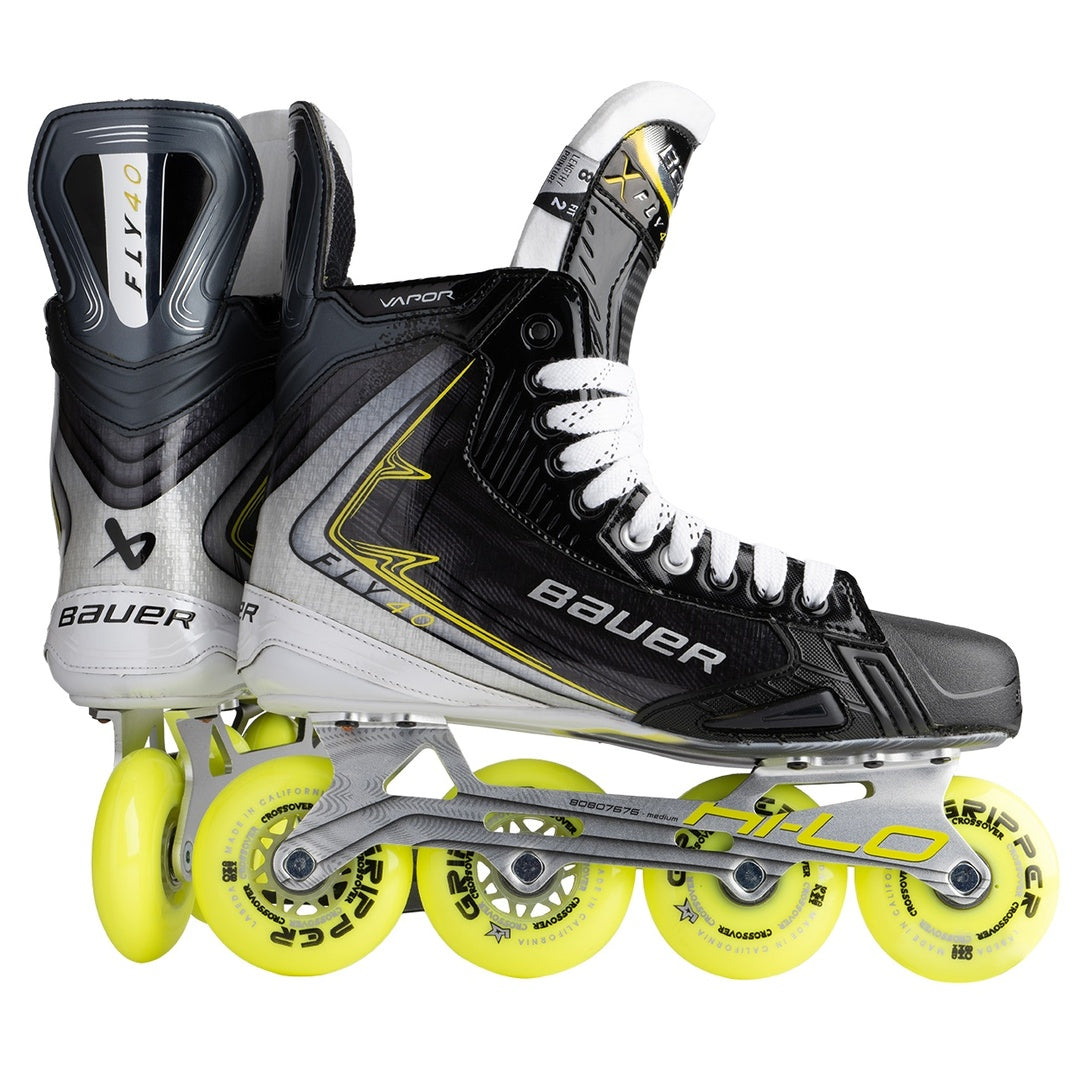 Bauer Intermediate FLY40 RH Inline Hockey Skate black/grey/yellow