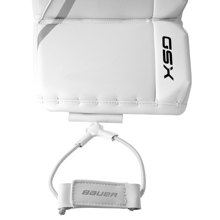 Bauer Intermediate GSX Hockey Goalie Pad white