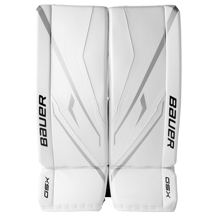Bauer Intermediate GSX Hockey Goalie Pad white