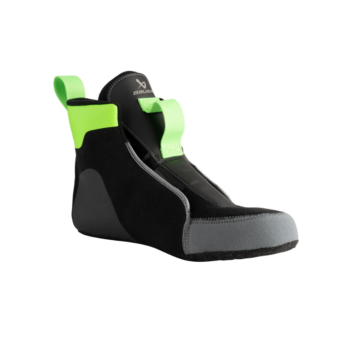 Bauer Intermediate KONEKT HF2 Hockey Goalie Skate Liner green/black