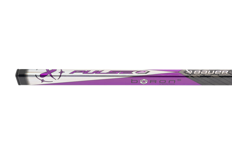 Bauer Intermediate Pulse 2 Hockey Stick black purple silver