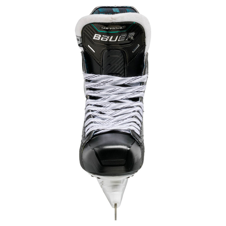 Bauer Intermediate Supreme Elite Hockey Player Skates black/teal