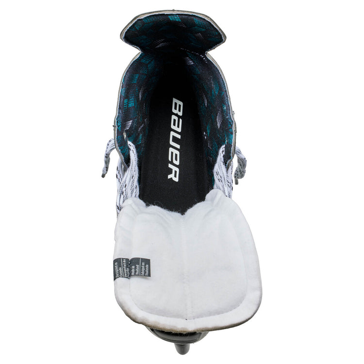 Bauer Intermediate Supreme Elite Hockey Player Skates black/teal