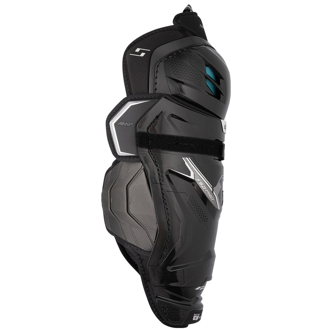 Bauer Intermediate Supreme F50 Pro Hockey Player Shin Guard black