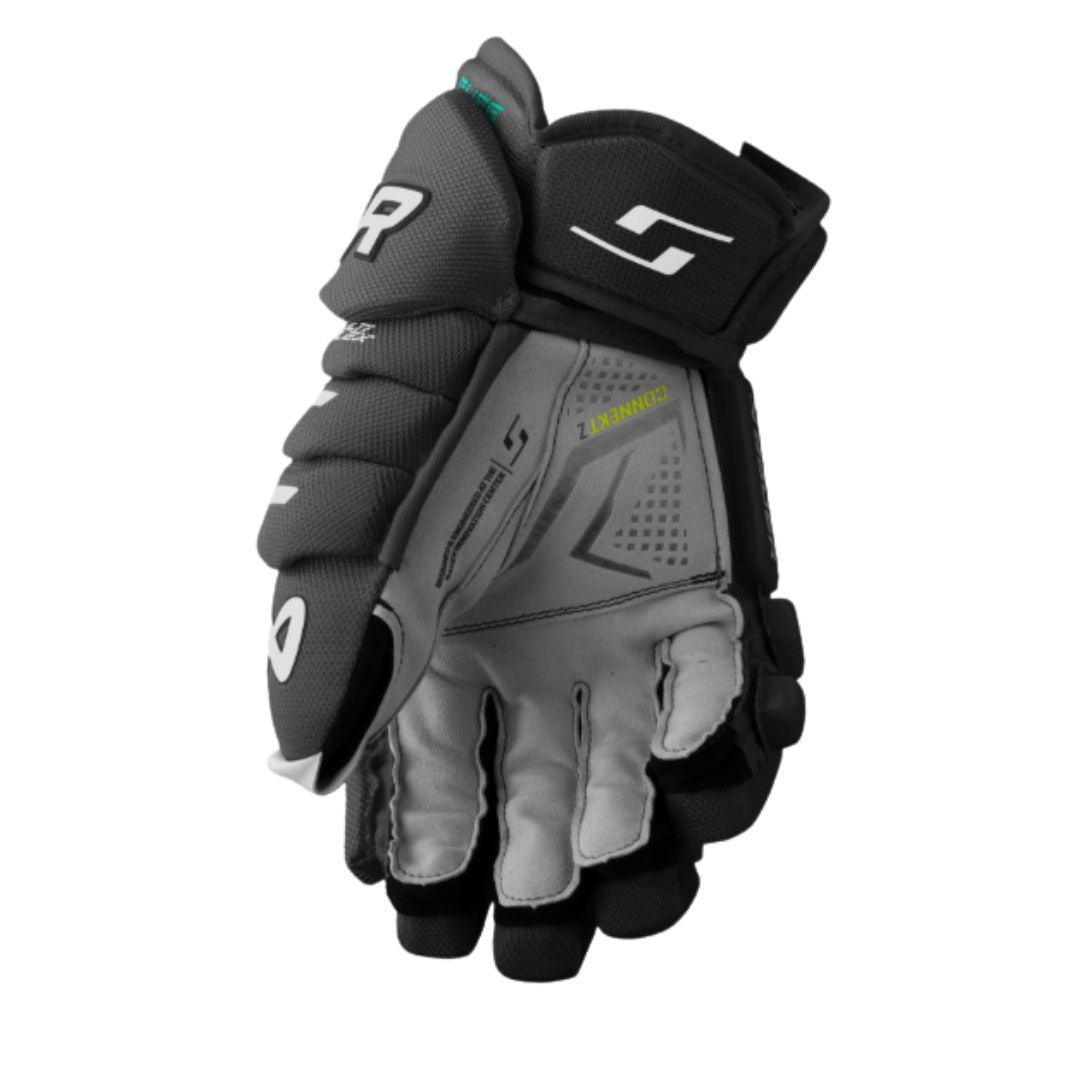 Bauer Intermediate Supreme Fuse Hockey Gloves black/grey/white