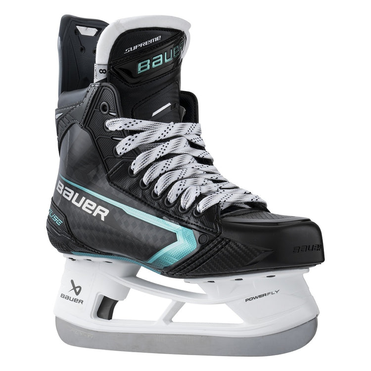 Bauer Intermediate Supreme Fuse Hockey Player Skates black/teal