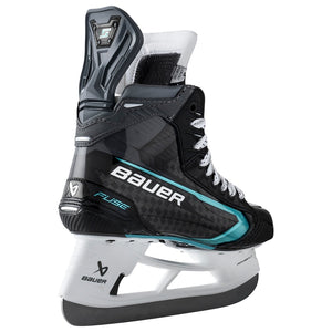 Bauer Intermediate Supreme Fuse Hockey Player Skates black/teal