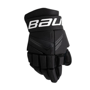 Bauer Intermediate X Hockey Gloves black blue