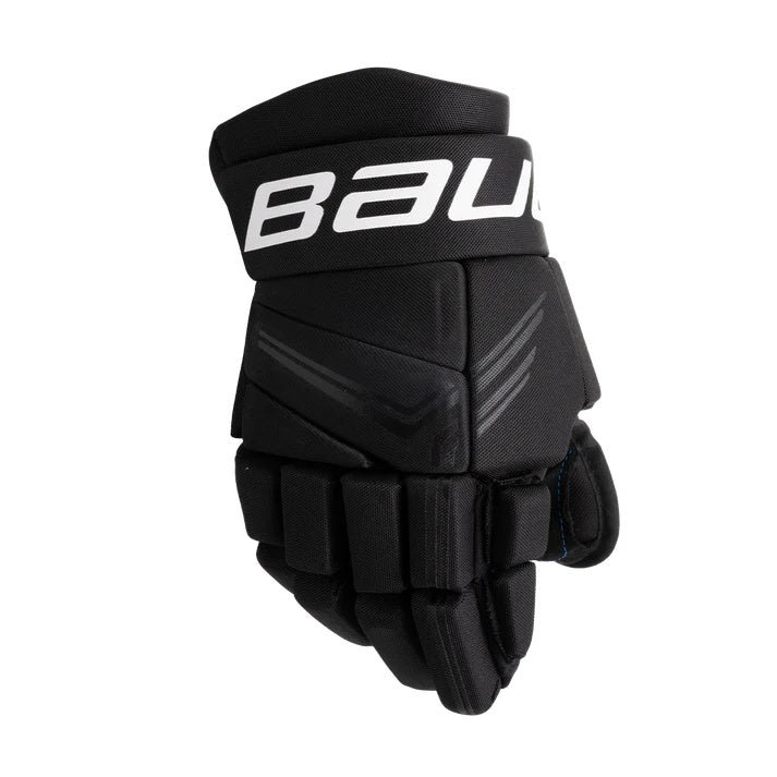 Bauer Intermediate X Hockey Gloves black blue