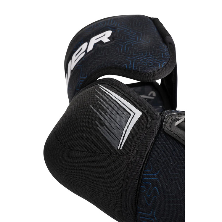 Bauer Intermediate X Hockey Player Elbow Pads black
