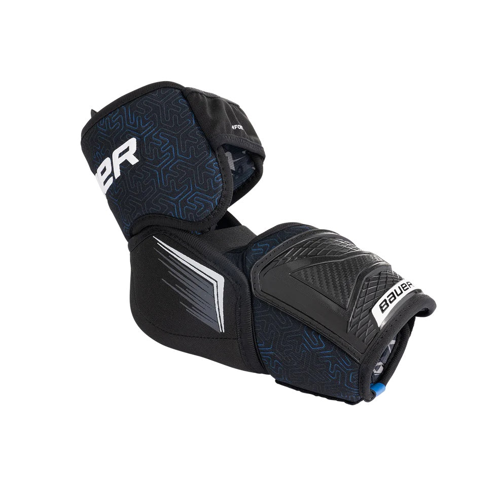 Bauer Intermediate X Hockey Player Elbow Pads black