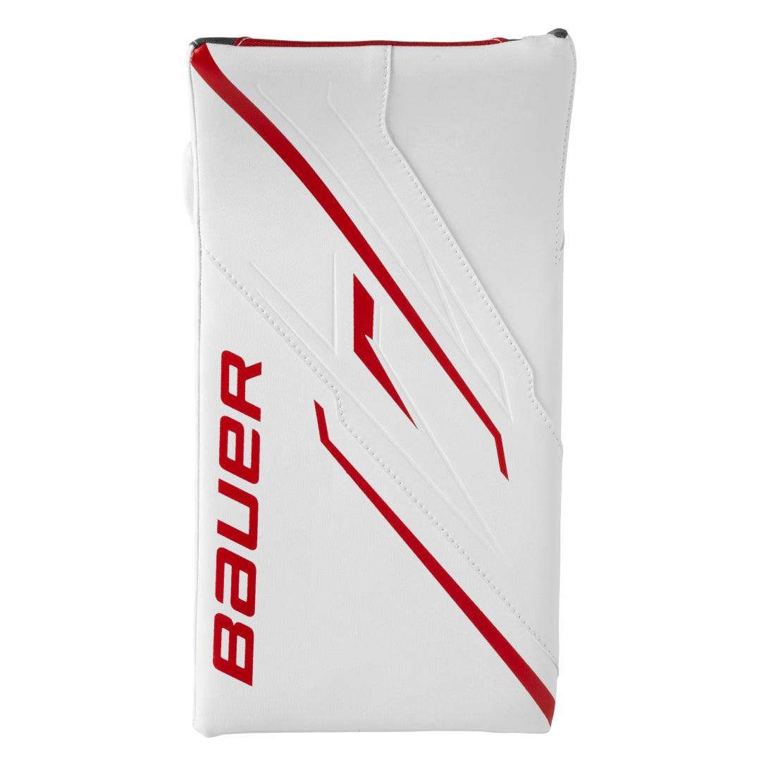Bauer Junior GSX Hockey Goalie Blocker White/Red 1