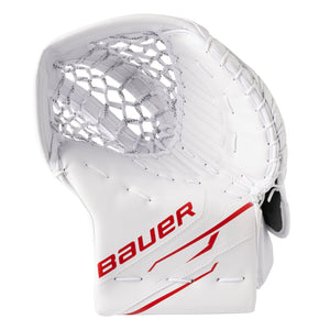Bauer Junior GSX Hockey Goalie Trapper White/Red