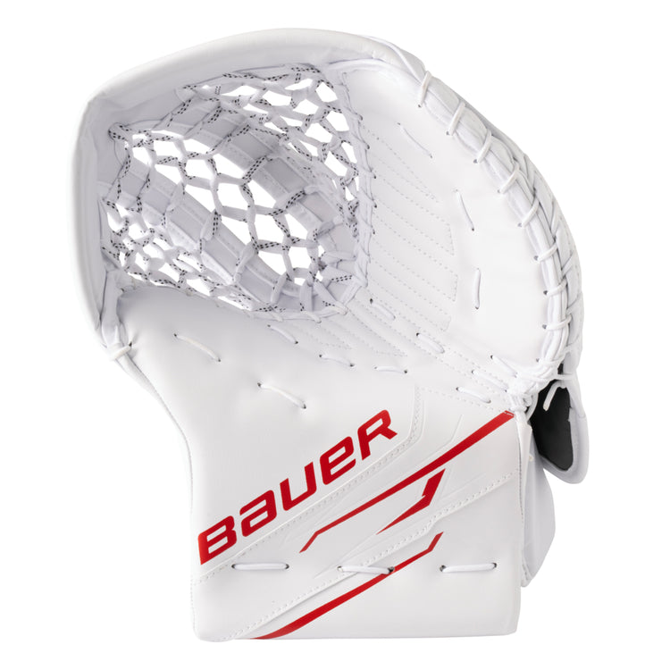 Bauer Junior GSX Hockey Goalie Trapper White/Red