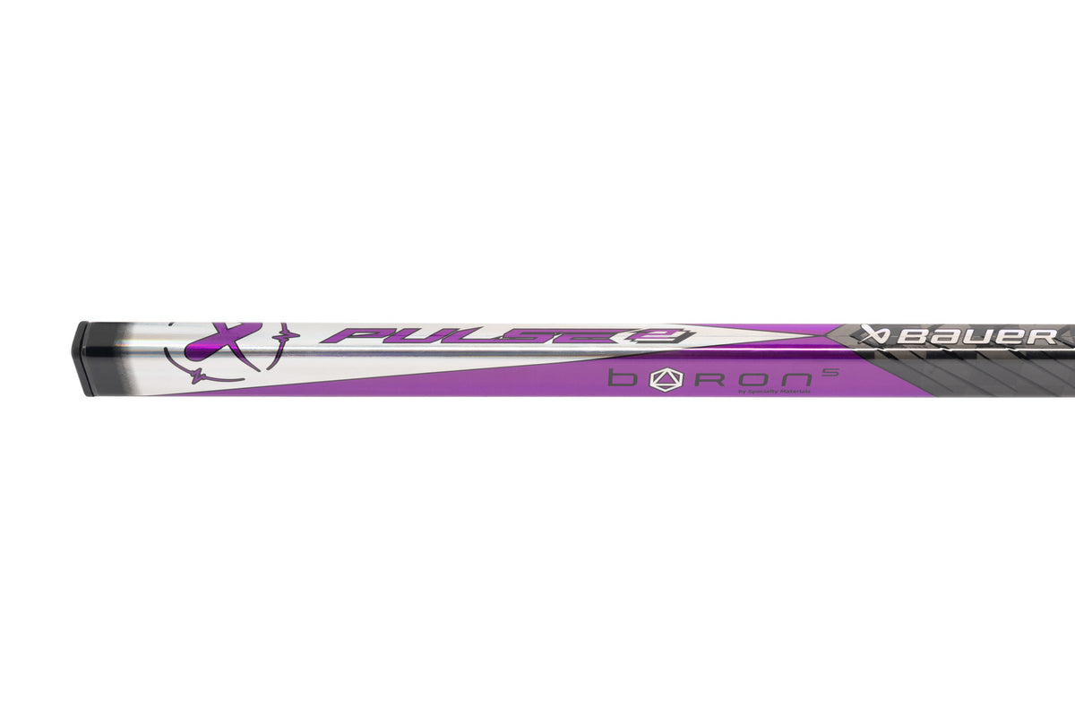 Bauer Junior Pulse 2 Hockey Stick black purple silver