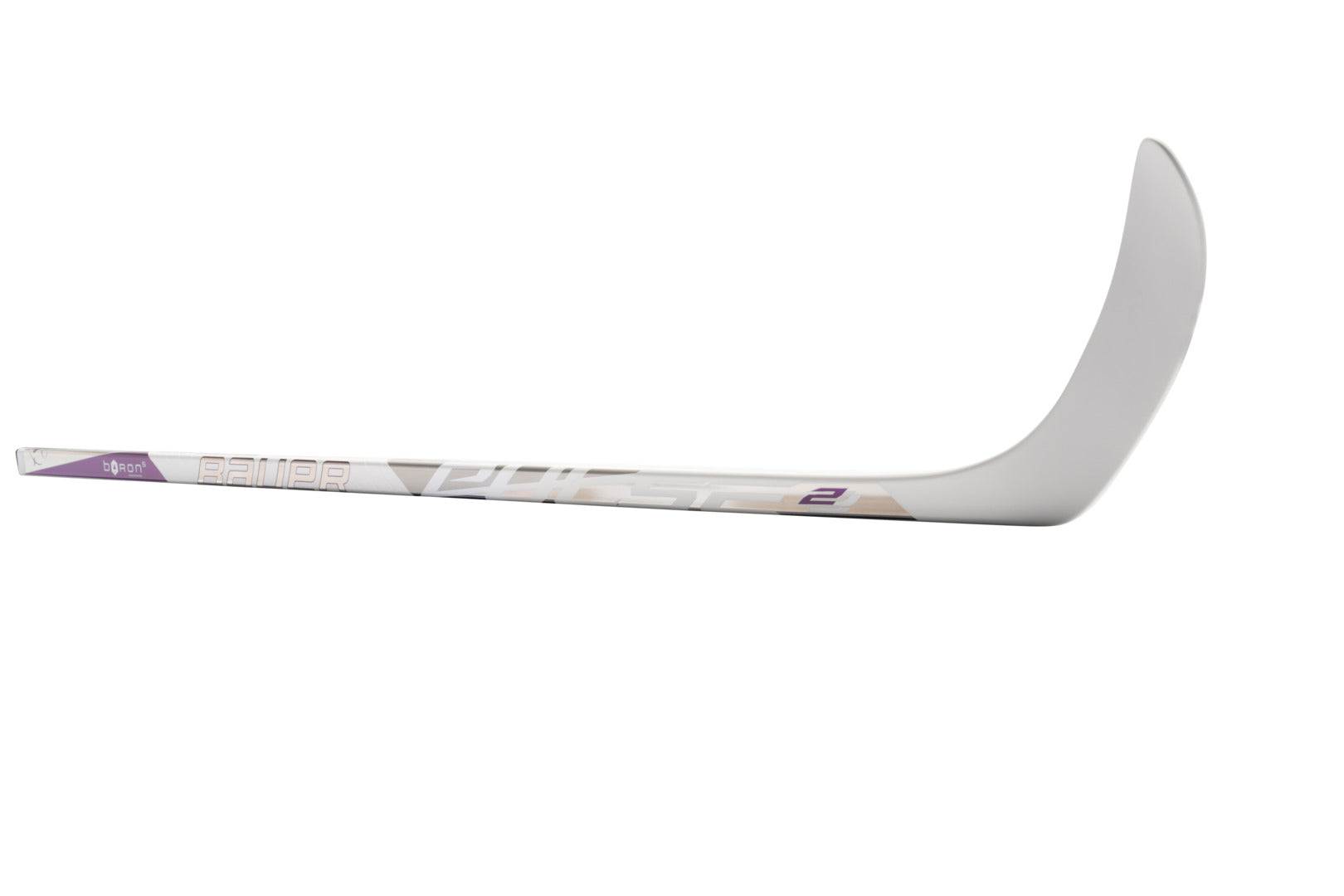Bauer Junior Pulse 2 White Hockey Stick white purple silver