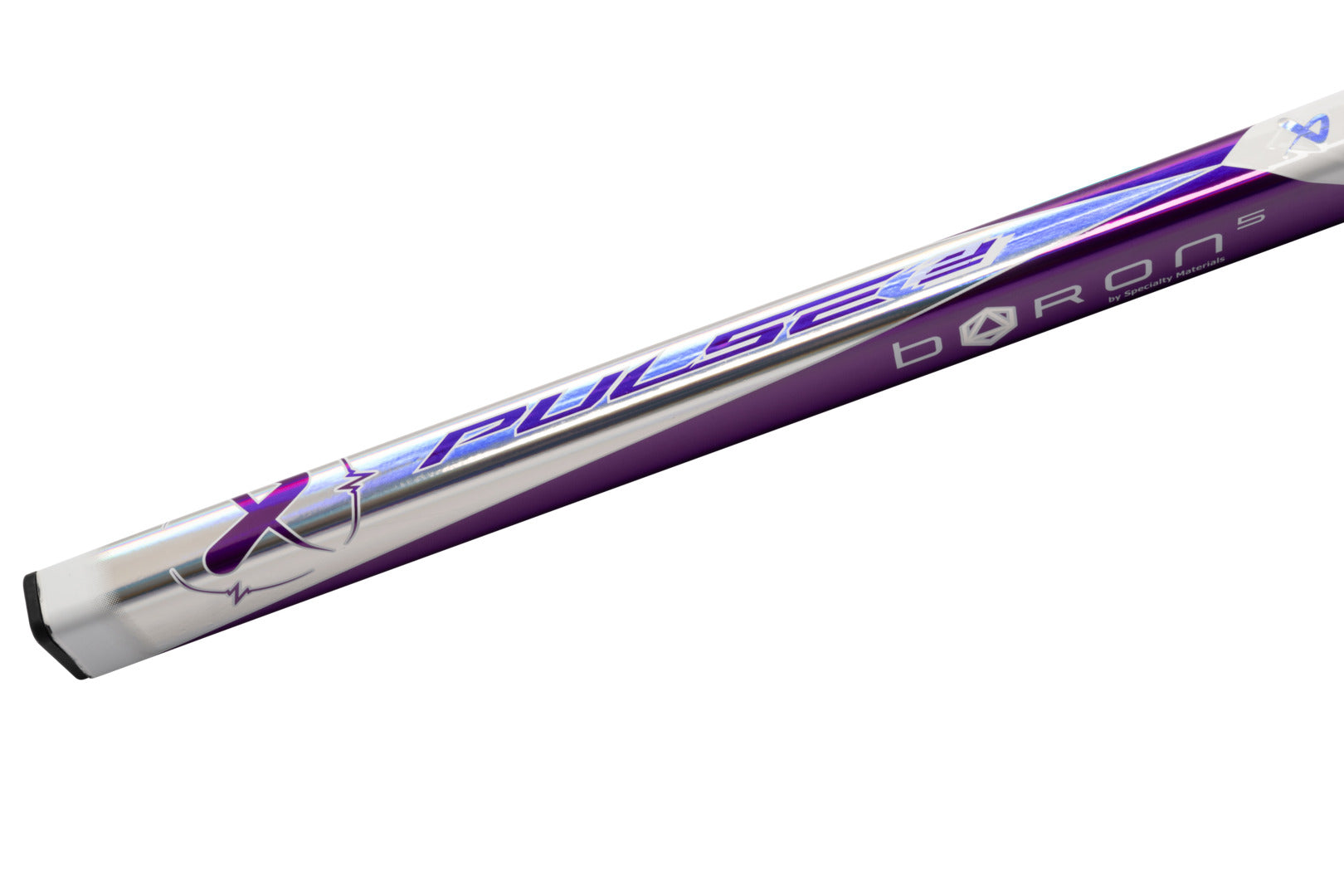 Bauer Junior Pulse 2 White Hockey Stick white purple silver