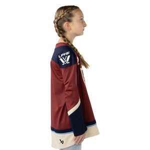 BAUER Junior PWHL Montreal Victoire Home Jersey