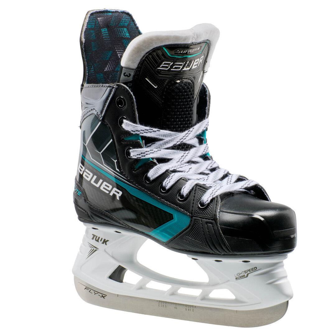 Bauer Junior Supreme Elite Hockey Player Skates black/teal