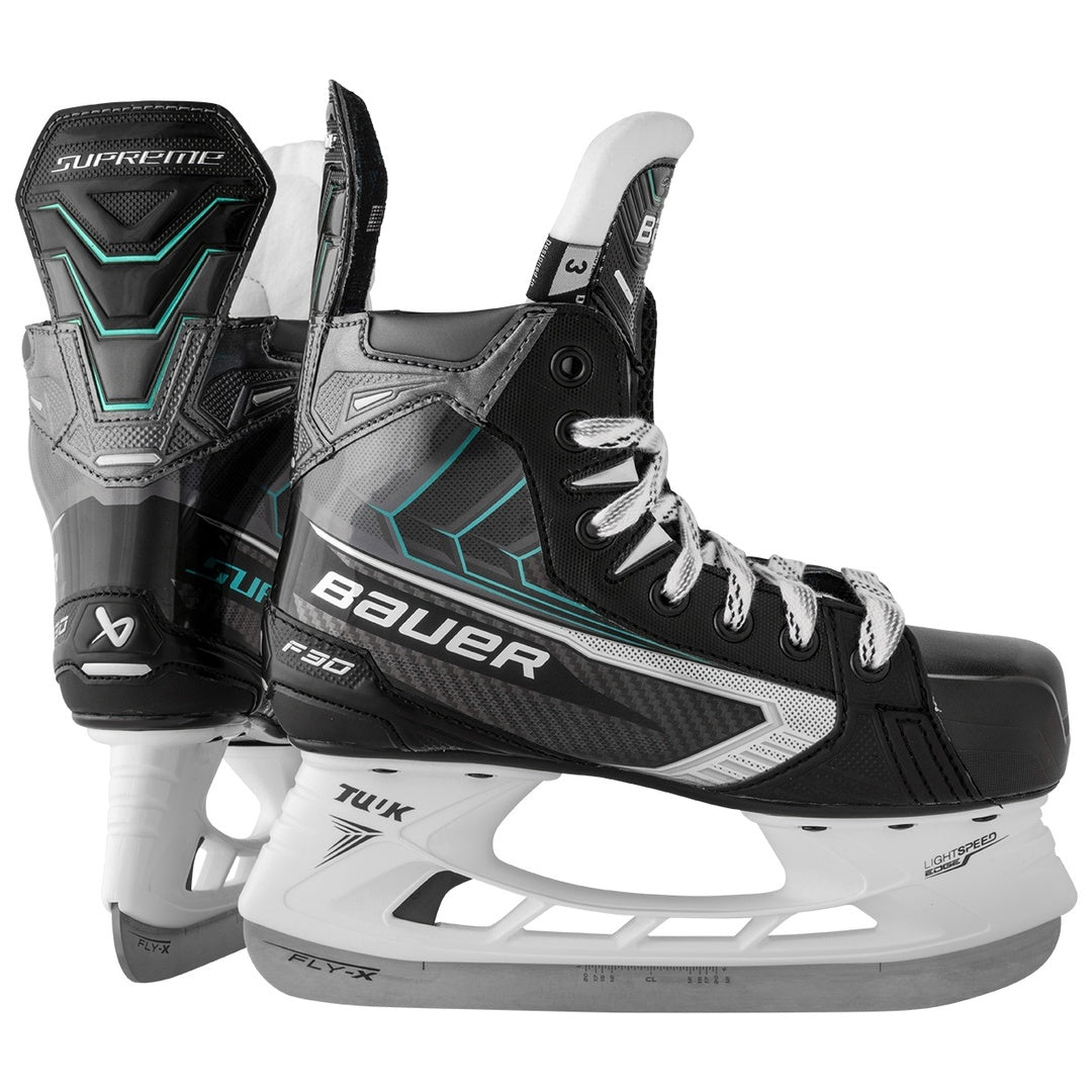 Bauer Junior Supreme F30 Hockey Player Skates black/teal