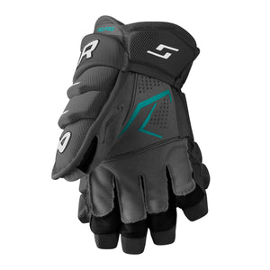 Bauer Junior Supreme F50 Pro Hockey Gloves black grey