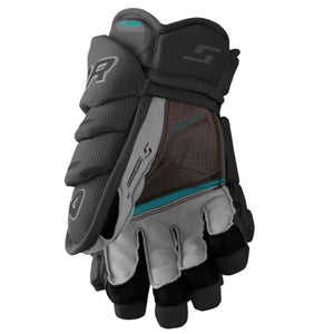 Bauer Junior Supreme Fuse Hockey Gloves black/grey/brown/blue