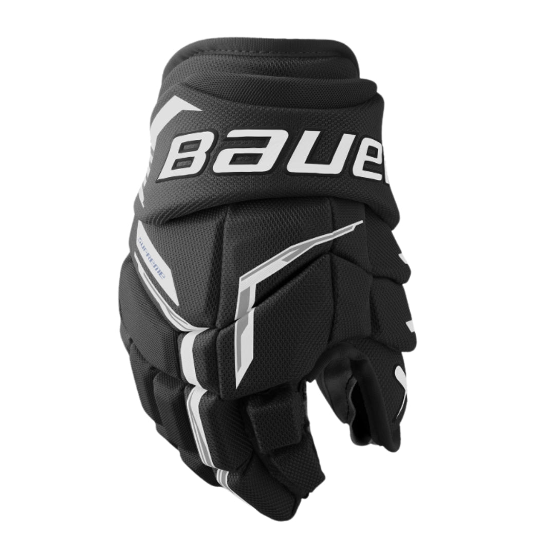 Bauer Junior Supreme Fuse Hockey Gloves black/white