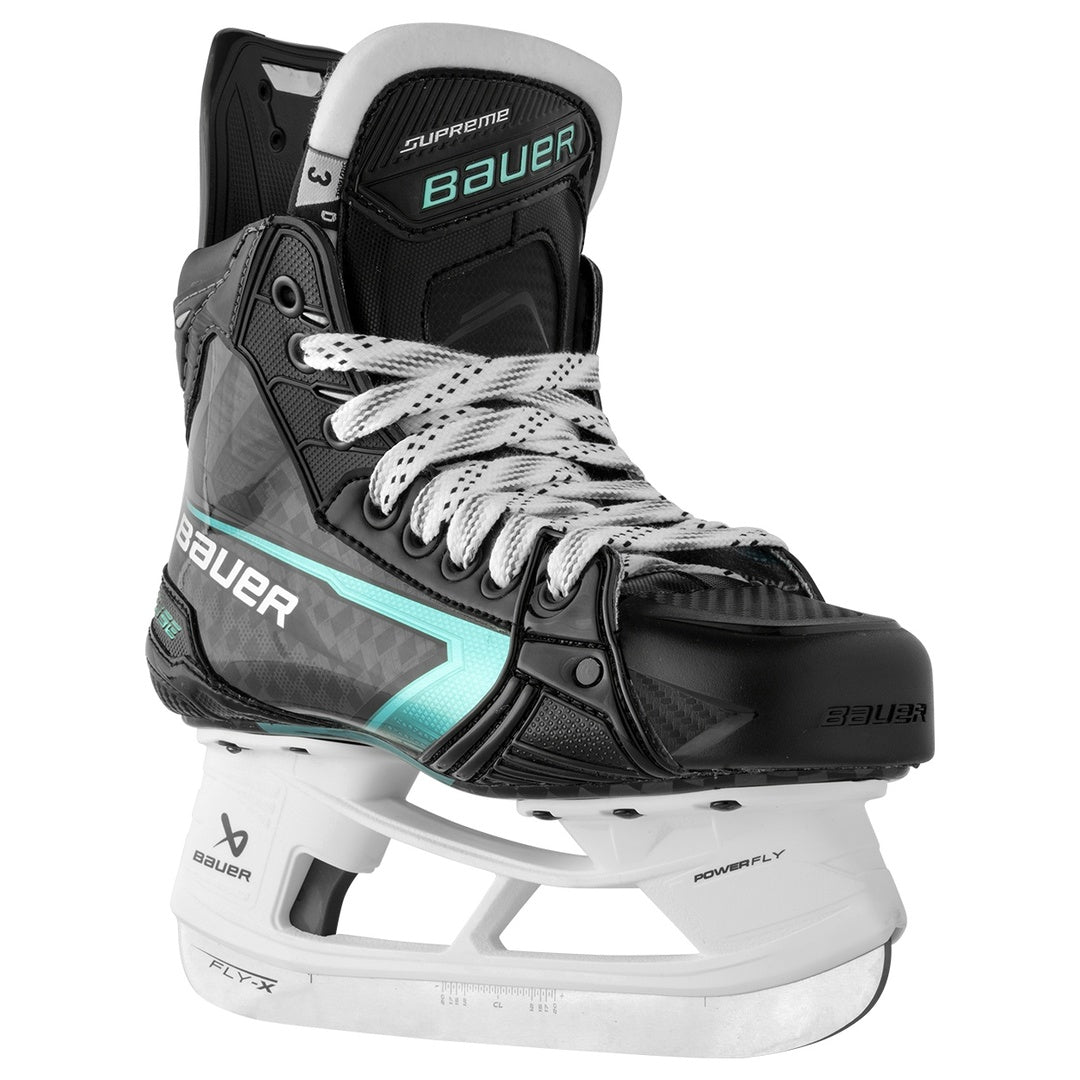 Bauer Junior Supreme Fuse Hockey Player Skates black/teal