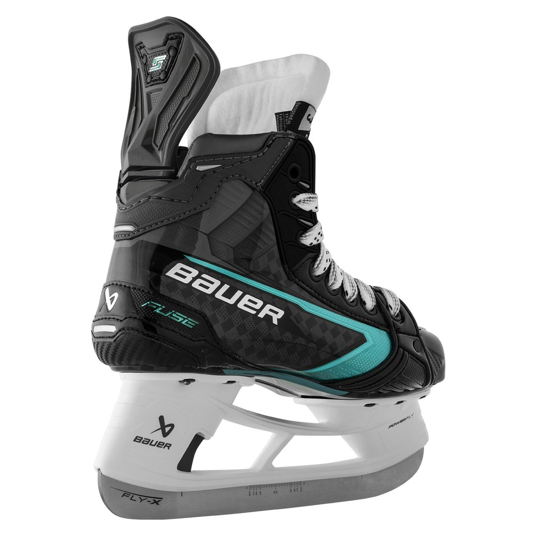 Bauer Junior Supreme Fuse Hockey Player Skates black/teal