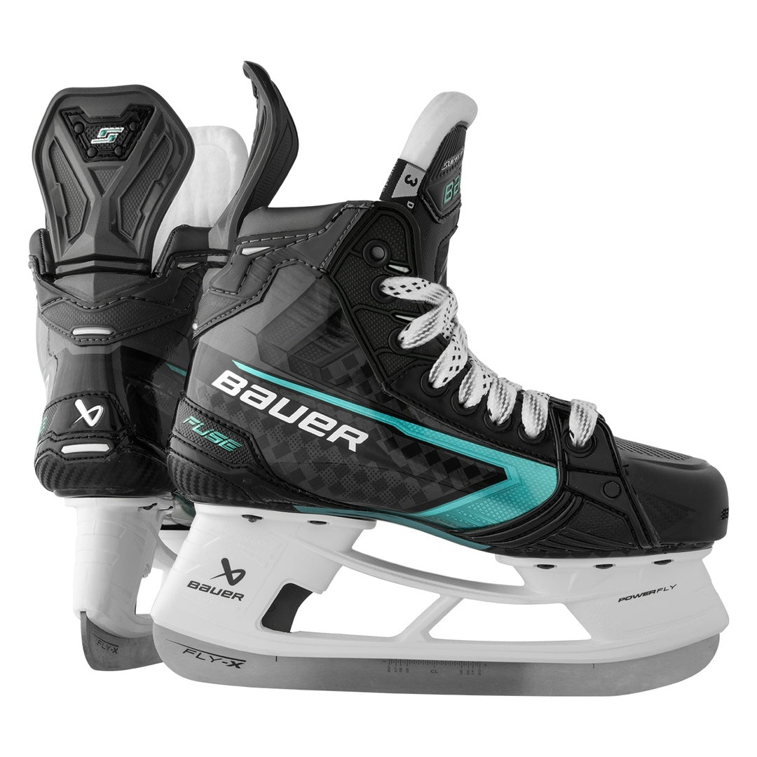 Bauer Junior Supreme Fuse Hockey Player Skates black/teal