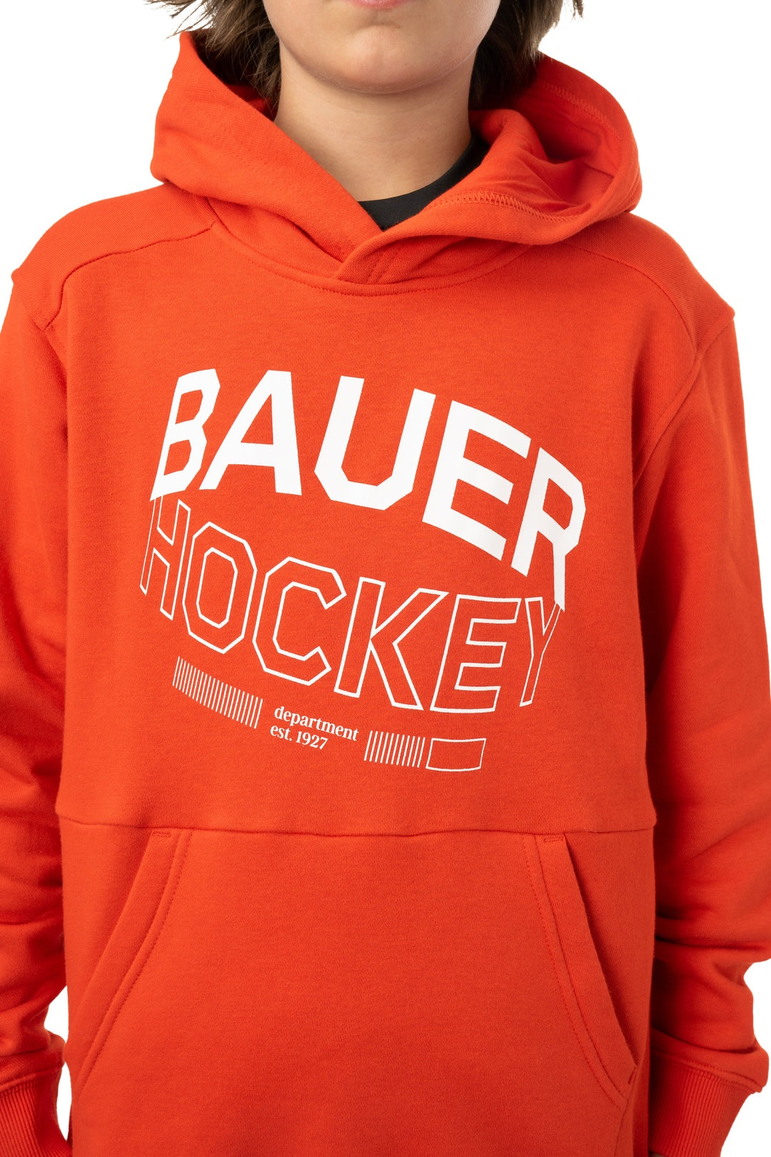 BAUER Junior Ultimate Hoodie red