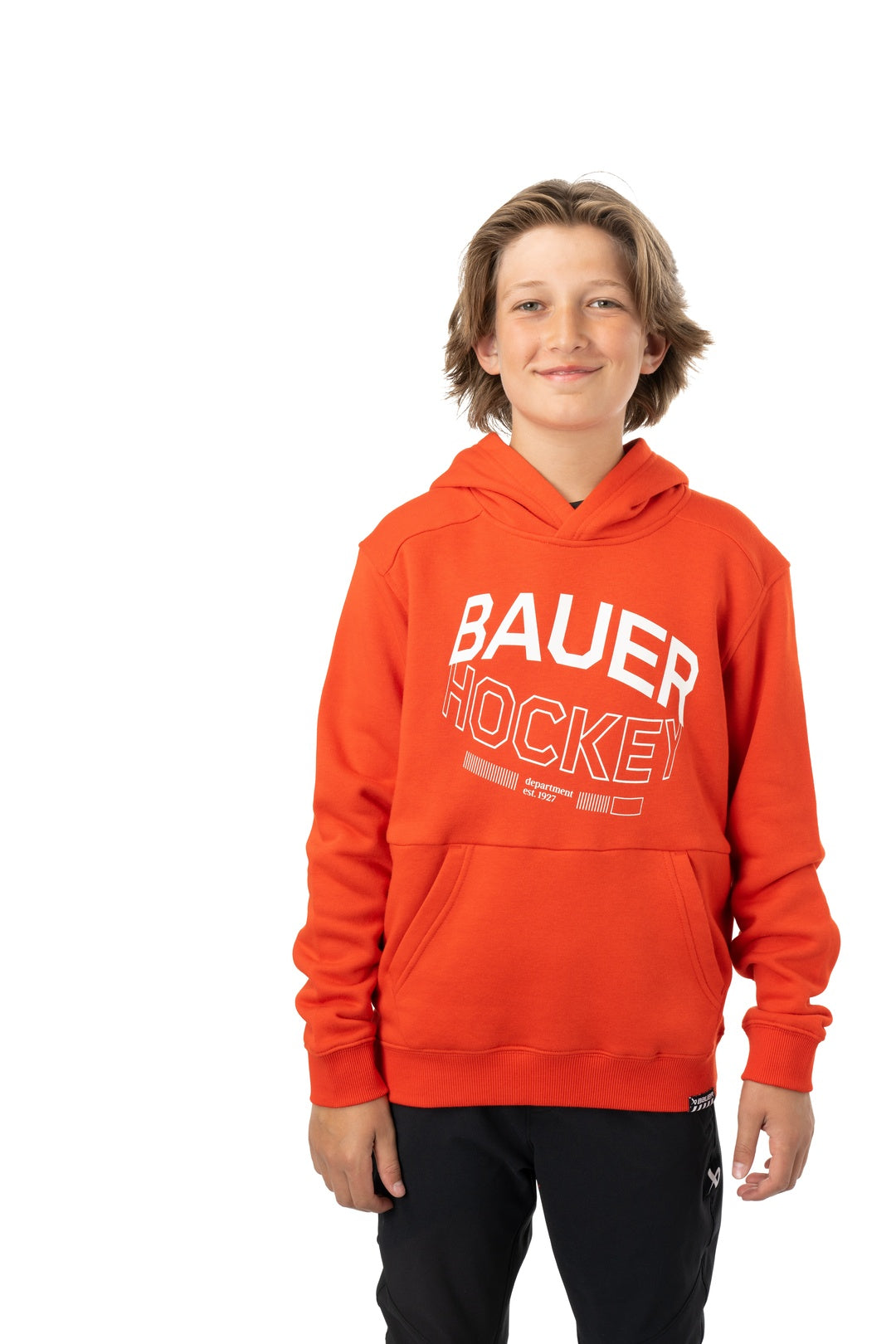 BAUER Junior Ultimate Hoodie red