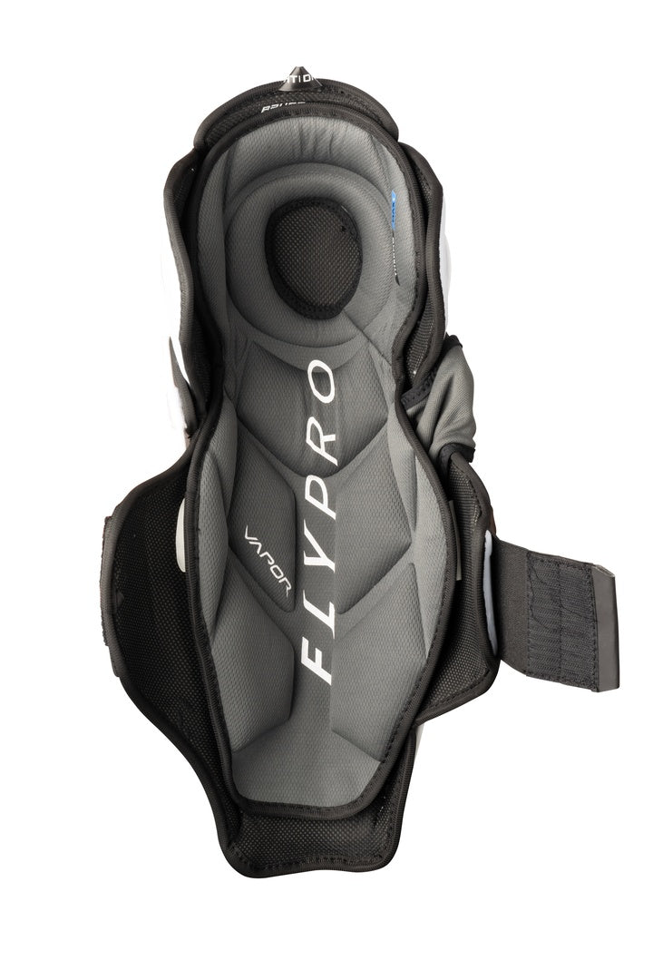 Bauer Junior Vapor FLYPRO Hockey Player Shin Guards white