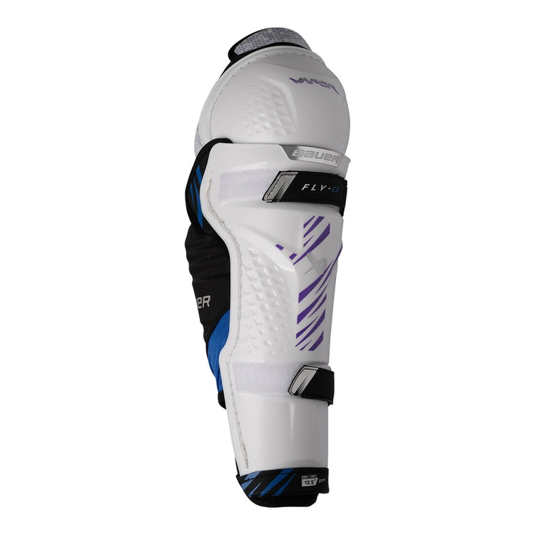 Bauer Junior Women's Vapor Fly-G Hockey Player Shin Guard white