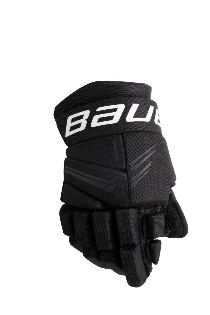 Bauer Junior X Hockey Player Gloves Black