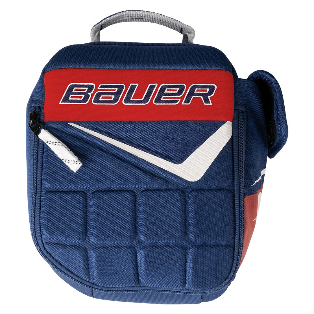 Bauer Lunch Box blue/red