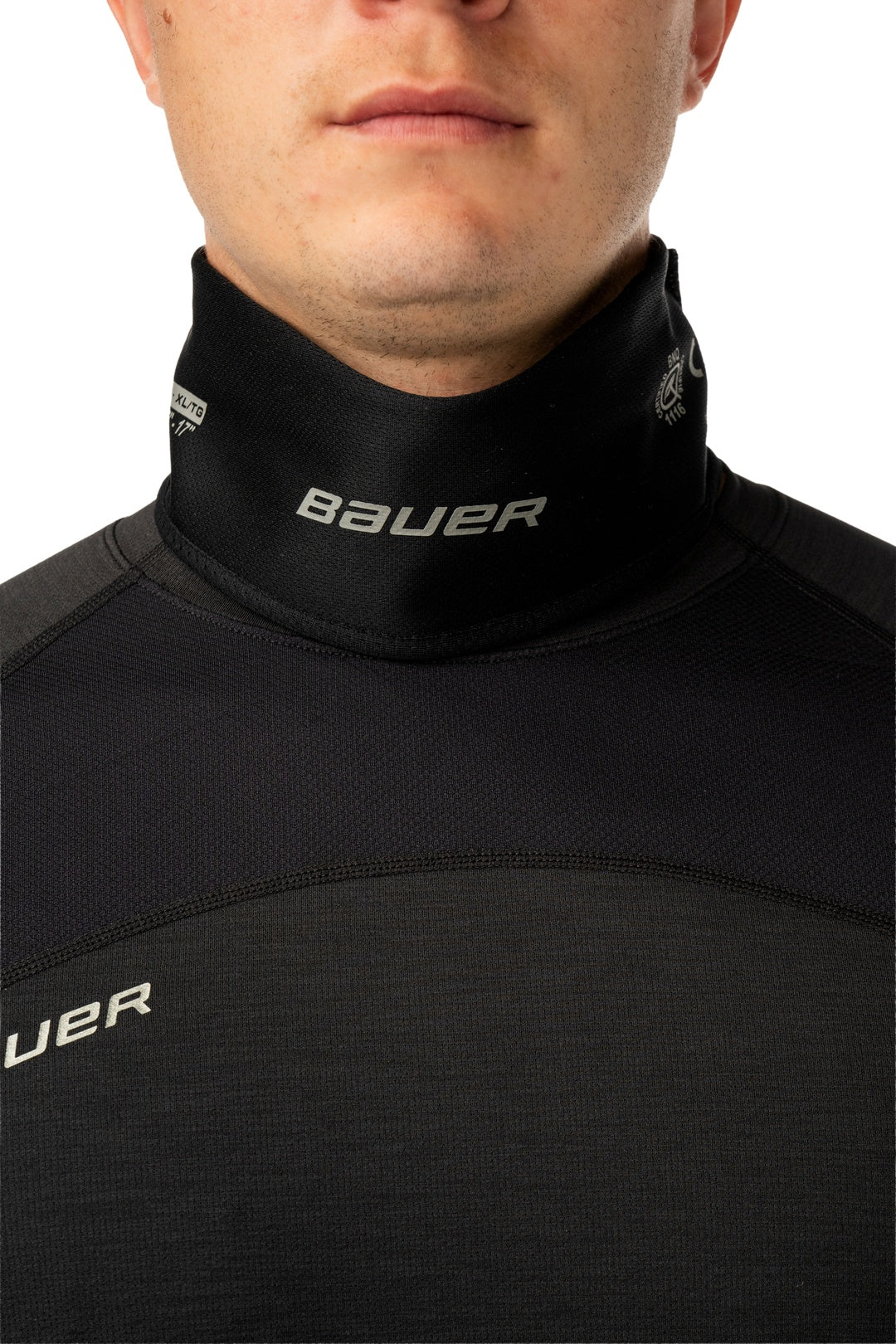 Bauer Senior Bodyguard Collar Neck Guard black