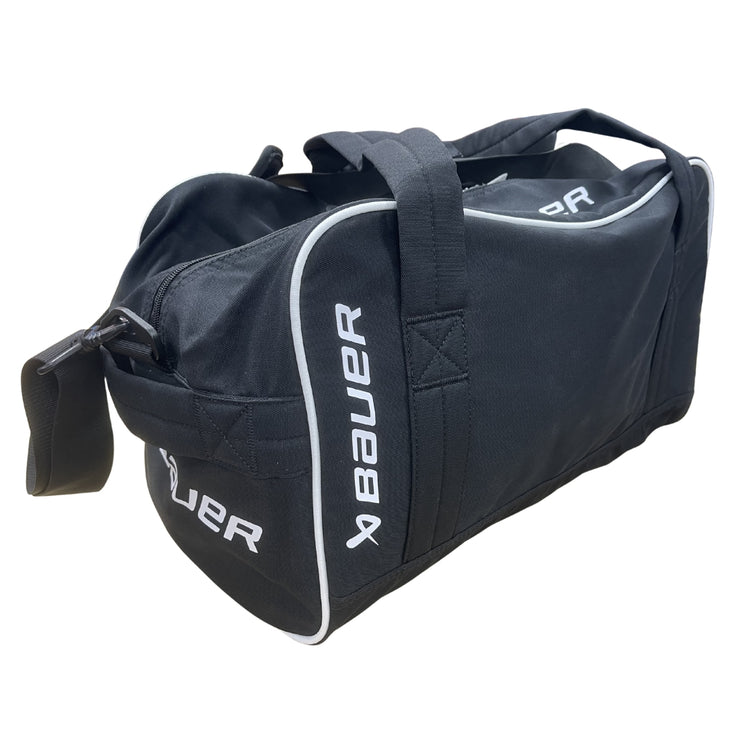 Bauer Senior Canvas Duffel Bag black white