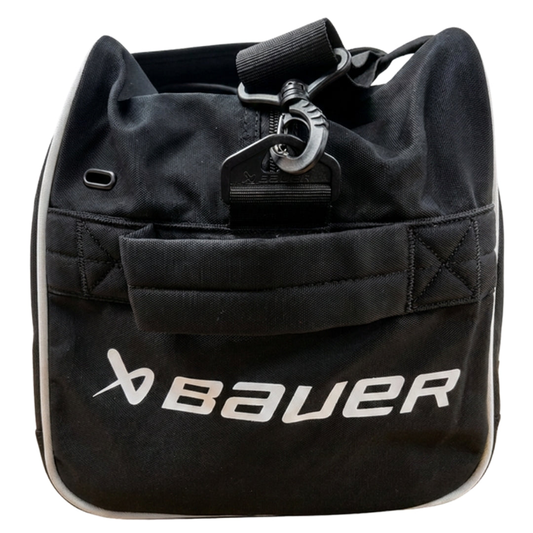 Bauer Senior Canvas Duffel Bag black white