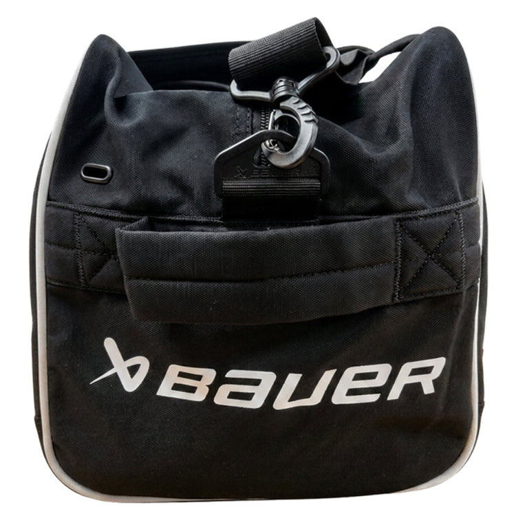 Bauer Senior Canvas Duffel Bag black white