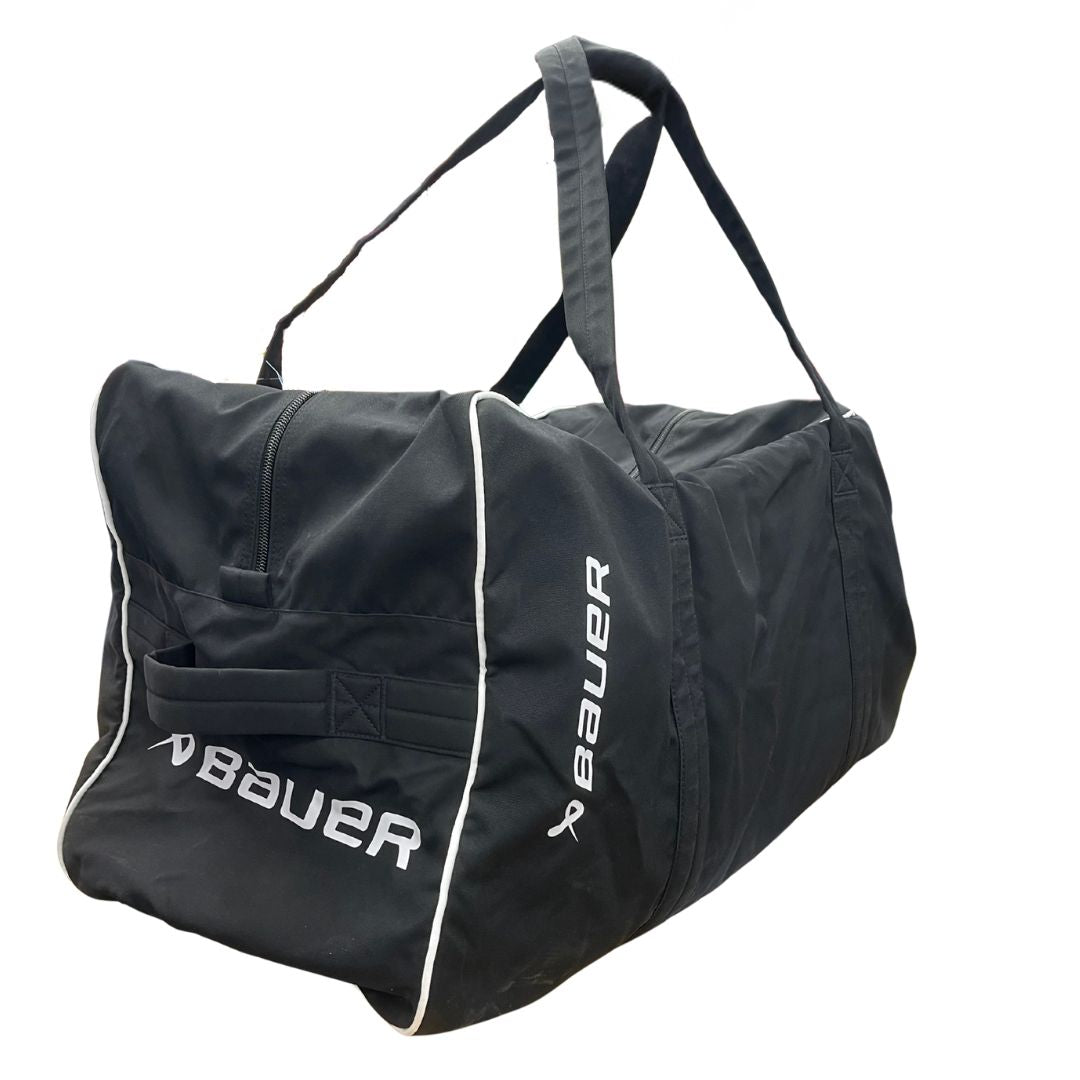 Bauer Senior Canvas Hockey Player Carry Bag black white