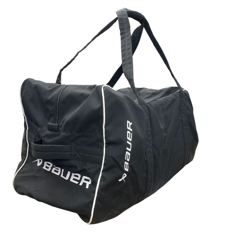 Bauer Senior Canvas Hockey Player Carry Bag black white