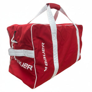 Bauer Senior Canvas Hockey Player Carry Bag red white