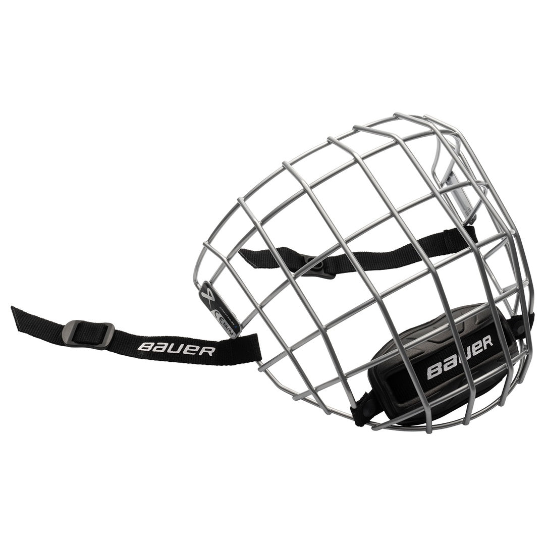 Bauer Senior Contour 1 Hockey Player Helmet Cage silver