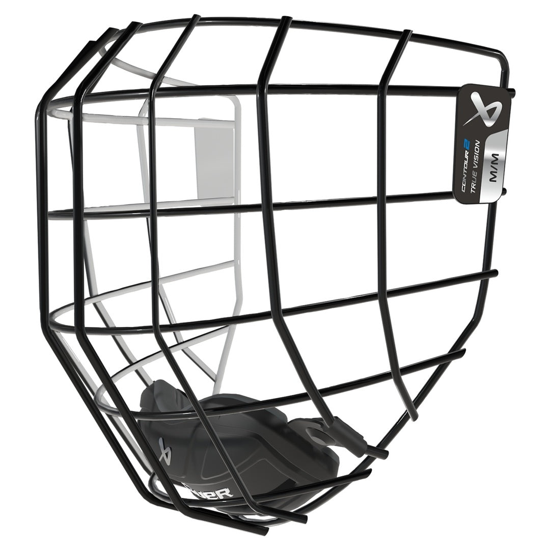Bauer Senior Contour 2 Hockey Player Helmet Cage I2