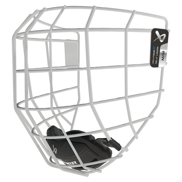 Bauer Senior Contour 2 Hockey Player Helmet Cage white
