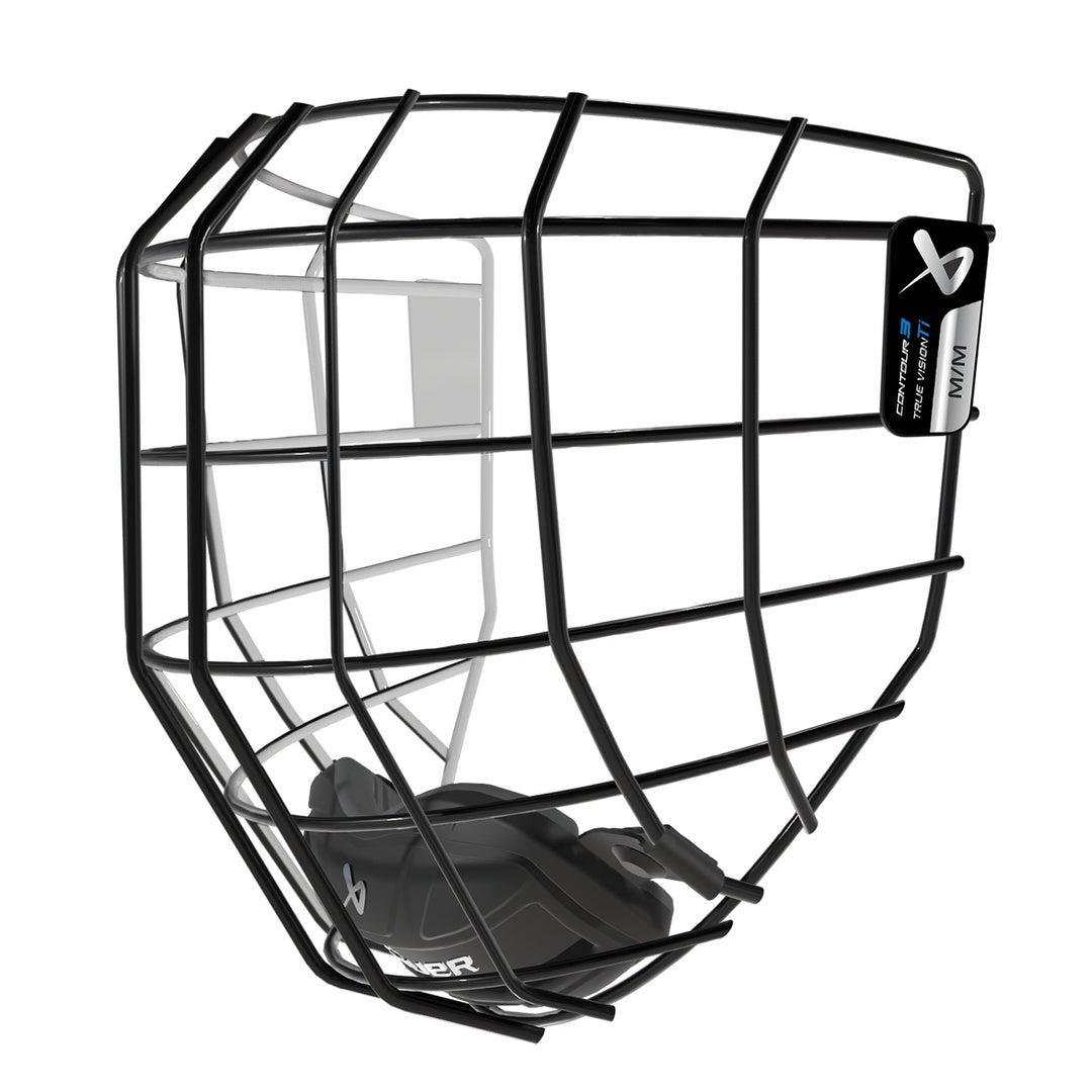 Bauer Senior Contour 3 Hockey Player Helmet Cage I2